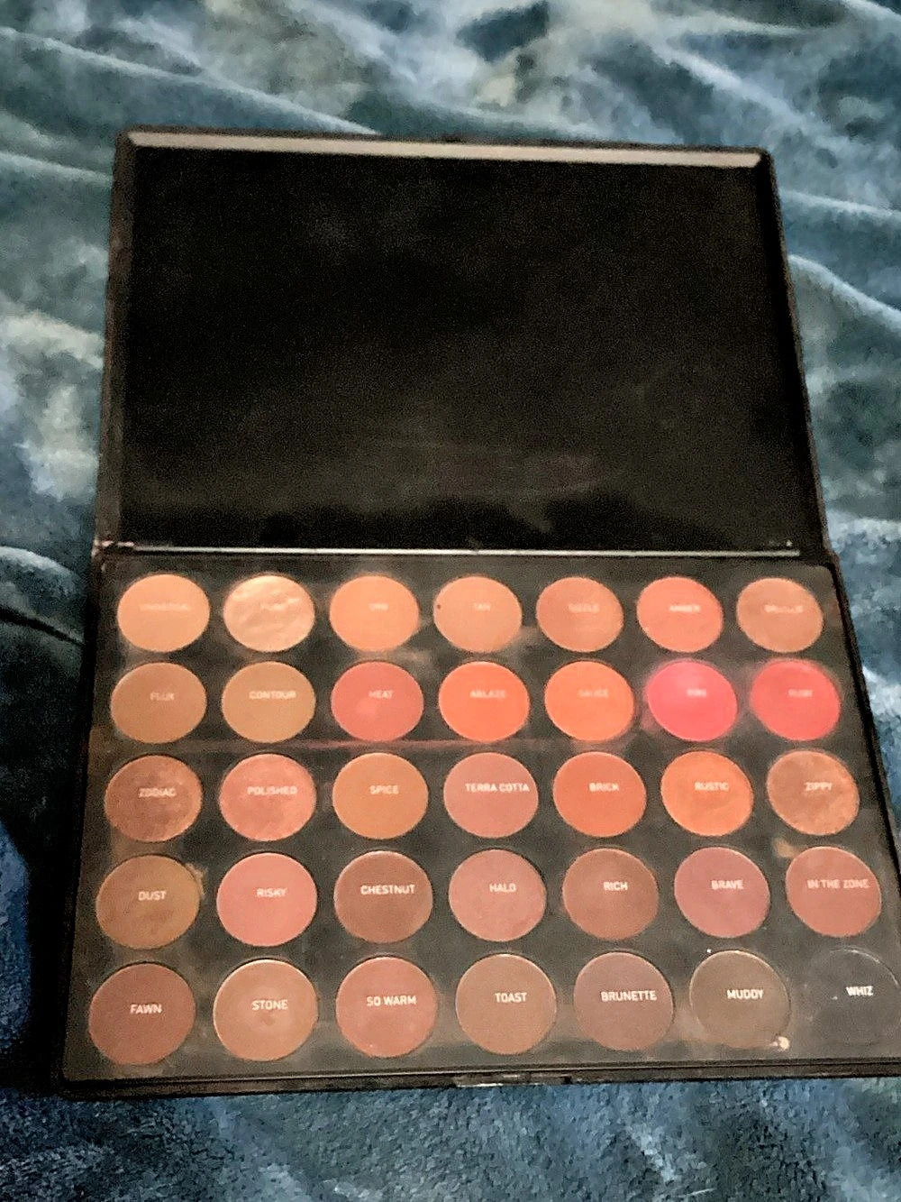 Morphe 35O Nature Glow Eyeshadow Palette Brown & Pink